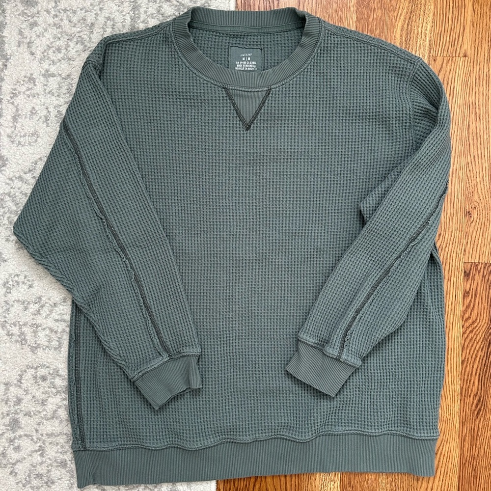 Aerie Waffle Knit Sweater